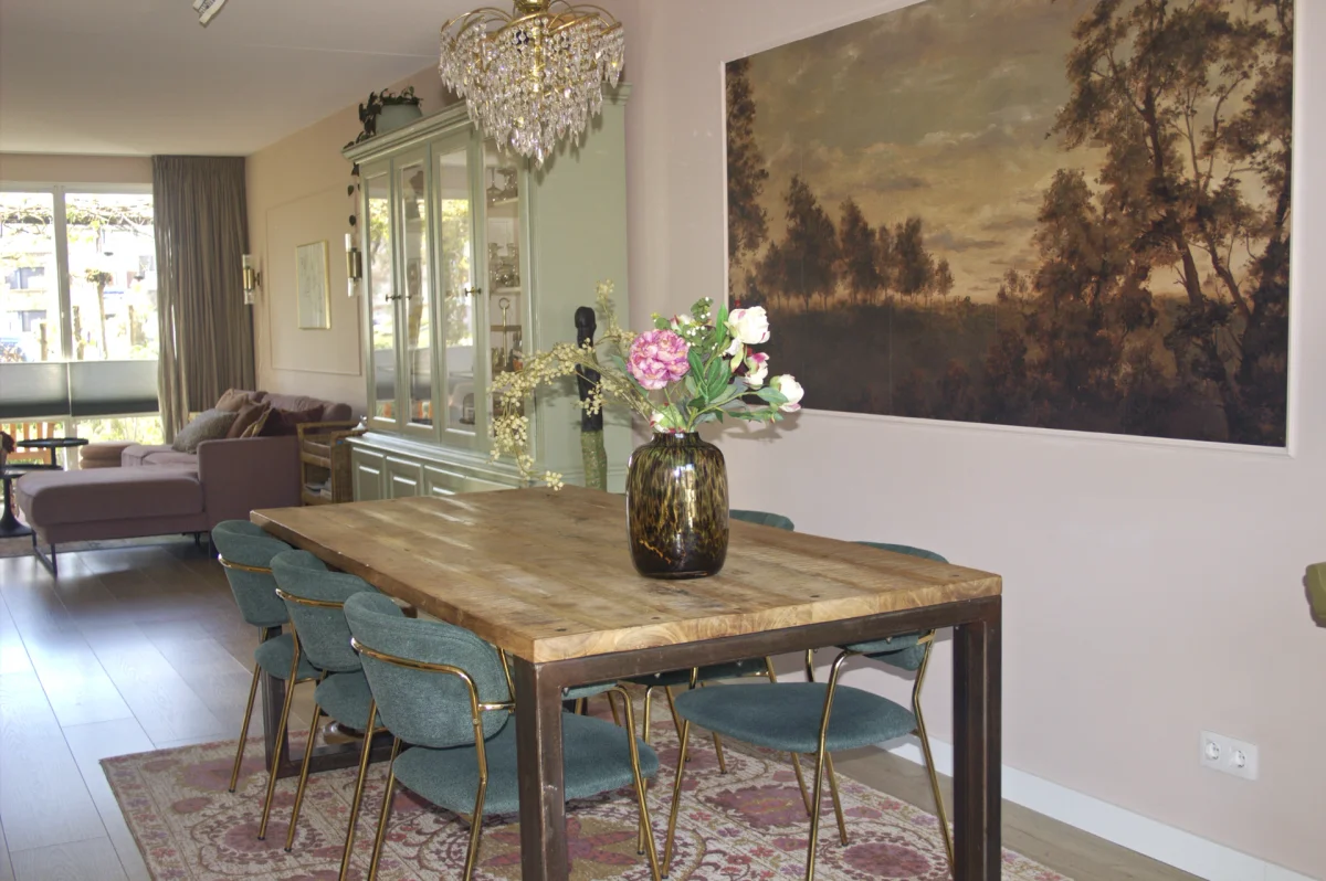Klassieke buffetkast als eyecatcher - interieurontwerp omgeving Arnhem